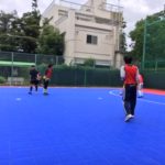 月１恒例フットサル練習！