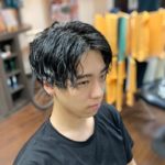 緩めのパーマで色気のある男に！